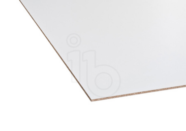 Spaanplaat 100gr gemelamineerd wit ce 70% PEFC 3050x1185x12 mm